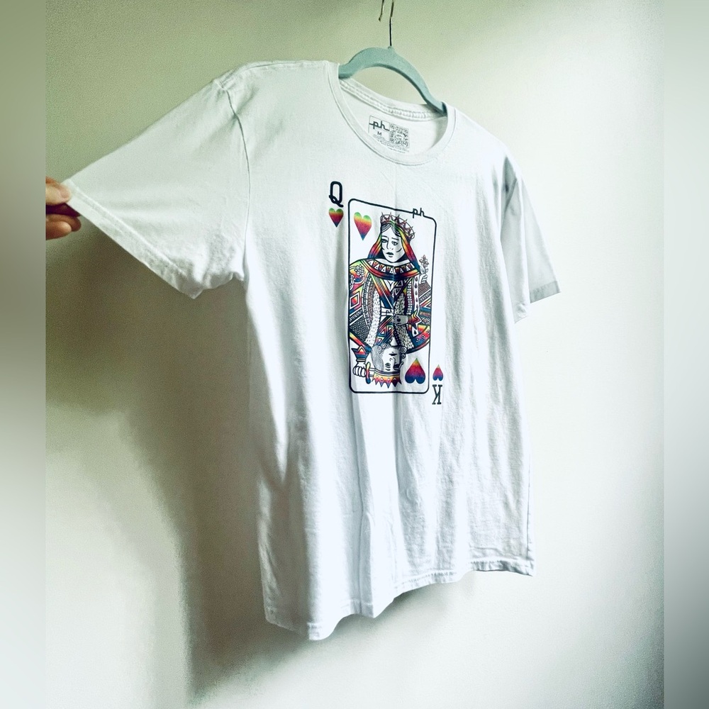 Phluid Project Playing Card T-shirt Size Medium